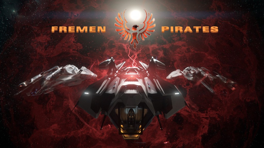 Fremen Pirates fleet under the phoenix sun